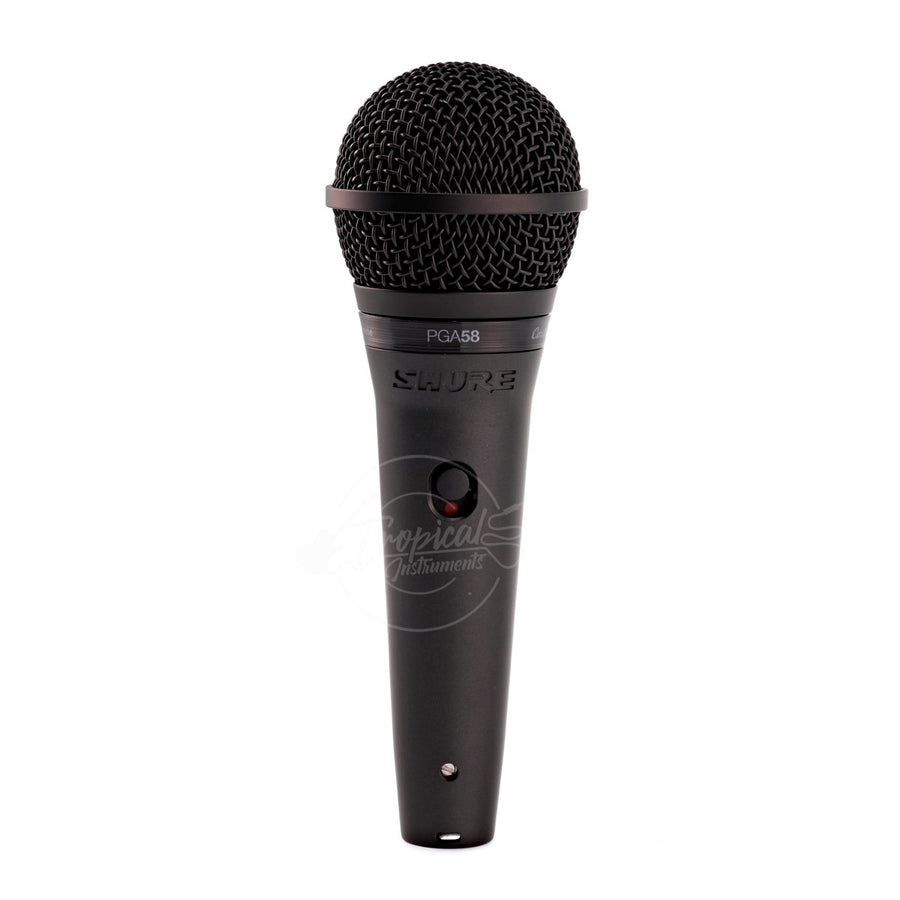Micrófono Shure  Vocal Dinámico Cardioide + Cable XLR  PGA58
