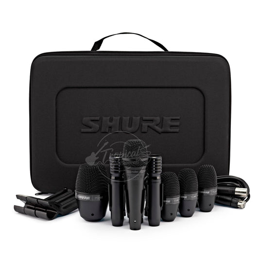 Kit de Microfonos Shure PGADRUMKIT7 de batería, 7 piezas