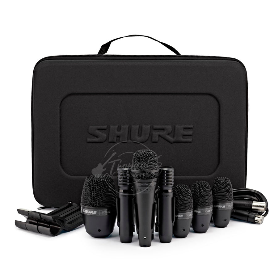 Kit de Microfonos Shure PGADRUMKIT7 de batería, 7 piezas