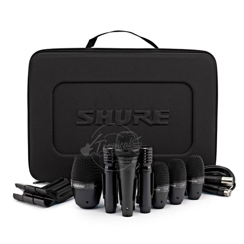 Kit de Microfonos Shure PGADRUMKIT7 de batería, 7 piezas