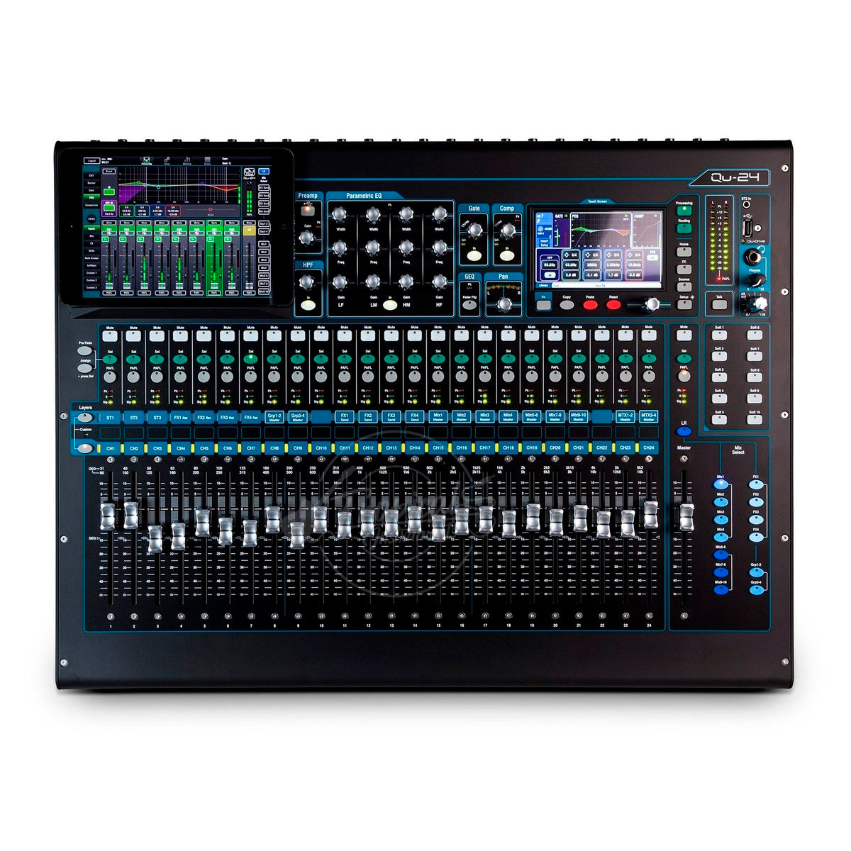 Mezcladora Allen y Heath Qu-24 Digital