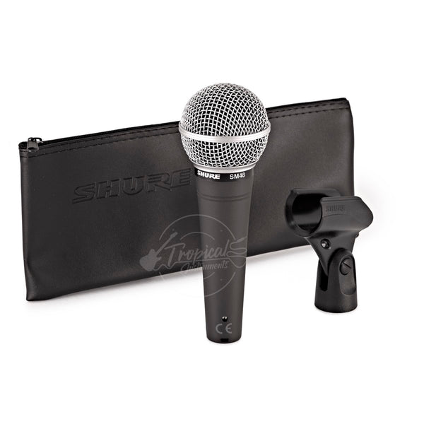 Micrófono Shure SM48-LC  Dinámico Cardioide