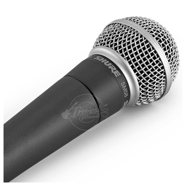 Micrófono Shure SM58  Dinámico Cardioide