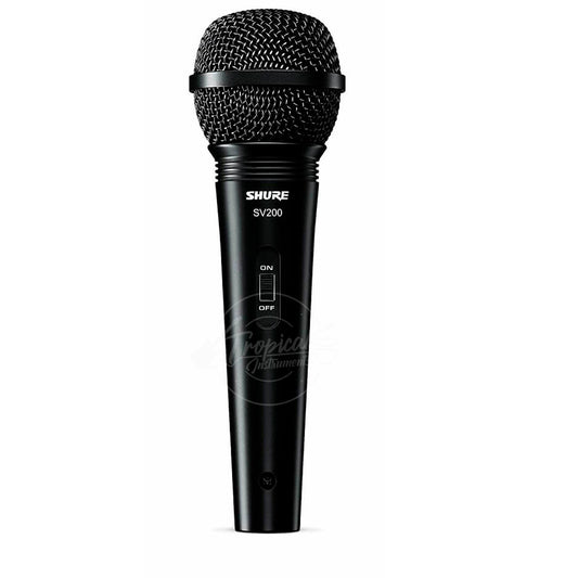 Microfono Shure SV200 W Bobina Movil Con Cable