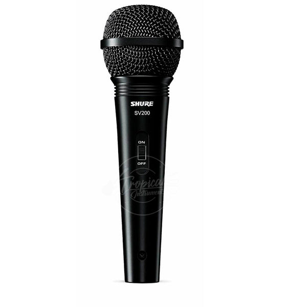 Microfono Shure SV200 W Bobina Movil Con Cable