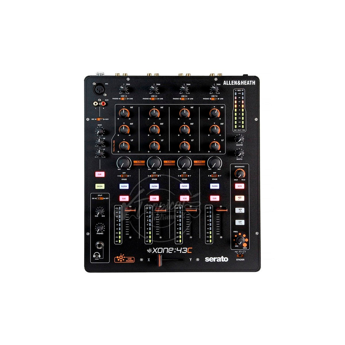 Mezcladora Allen & Heath Xone 43C Club & DJ con tarjeta de sonido USB